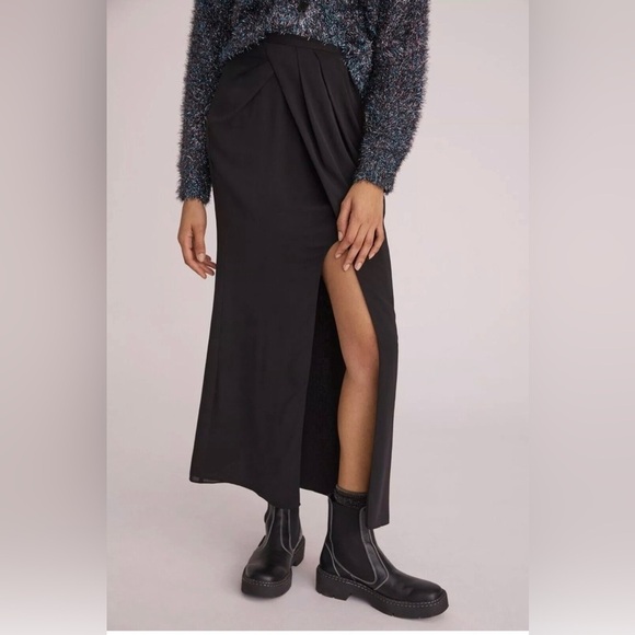 Mare mare x Anthropologie full length skirt with slit small - Picture 2 of 9